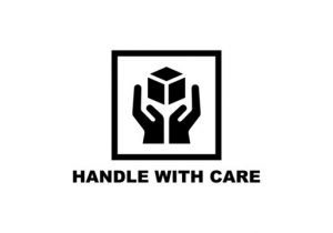 Simbol Handle with Care 